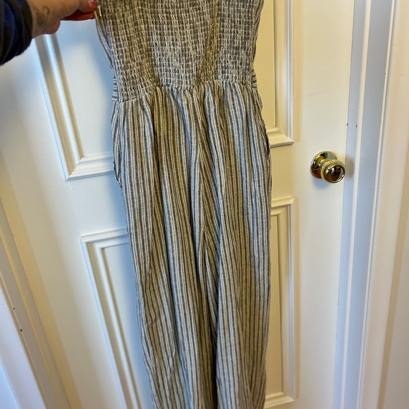 American Eagle striped linen romper - Picture 4 of 7